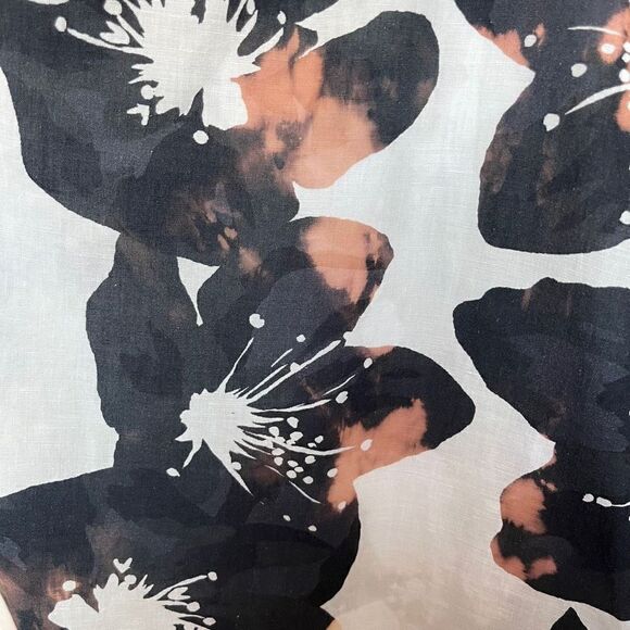 Upcycled - Something Navy Floral One Shoulder Dress - Picture 8 of 10